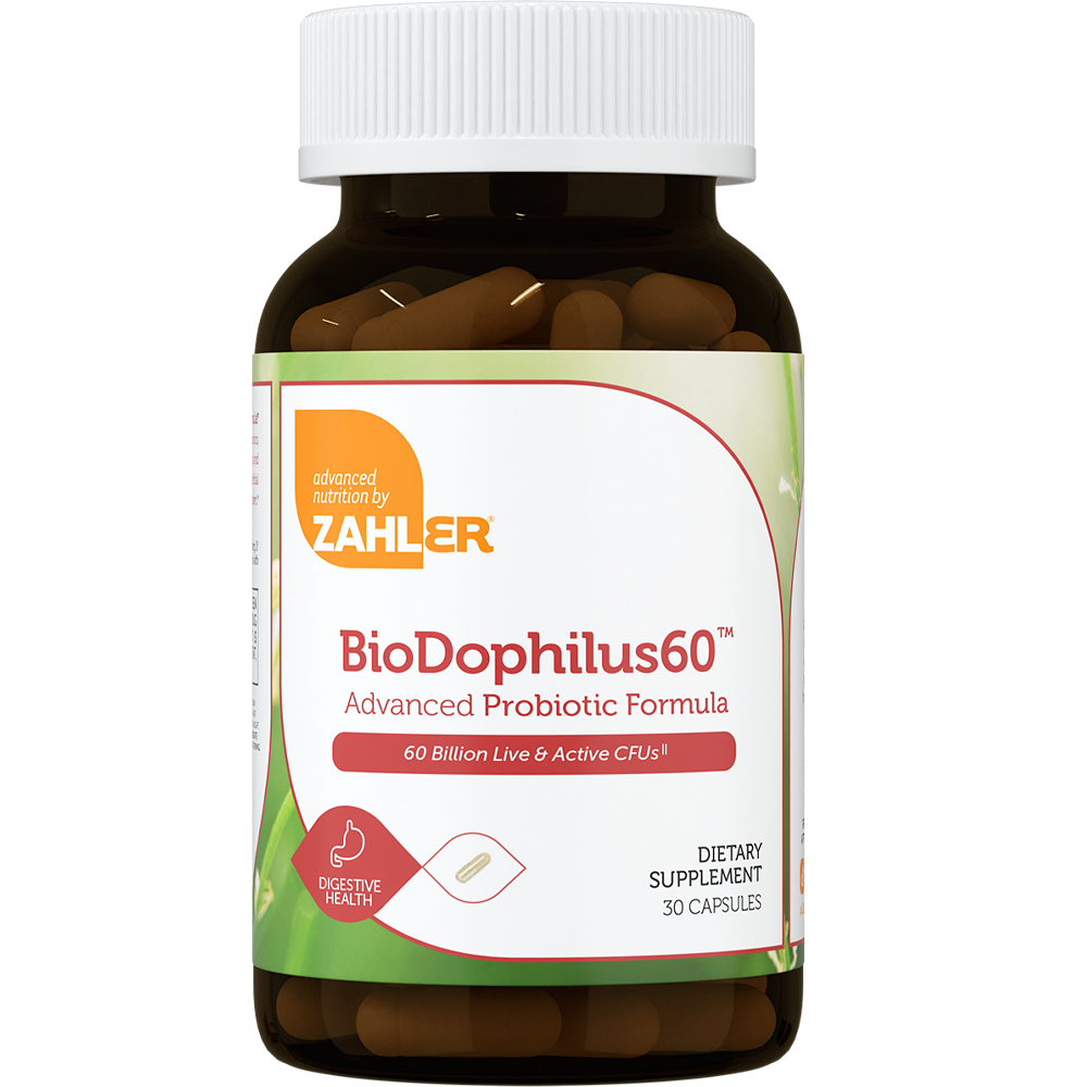 Zahler Biodophilus 60 Probiotic Acidophilus Supplement 60 Billion