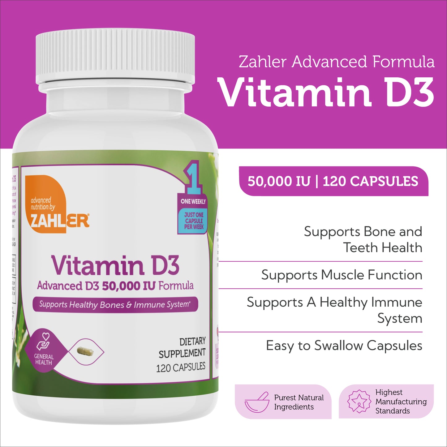 Vitamin D3 50000 IU