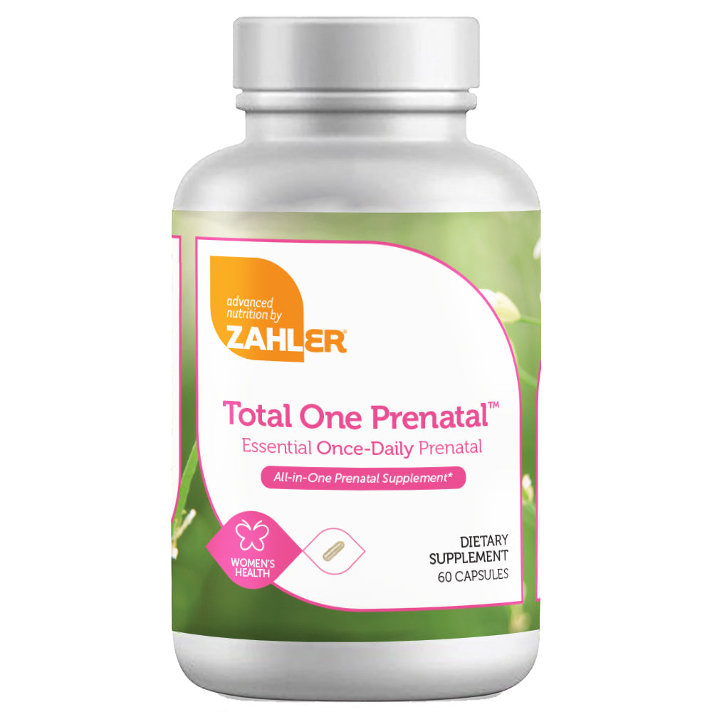 Zahler Total One Prenatal, Once Daily Prenatal Vitamins – Advanced 