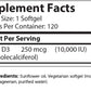 Vitamin D3 Softgels 10,000 IU