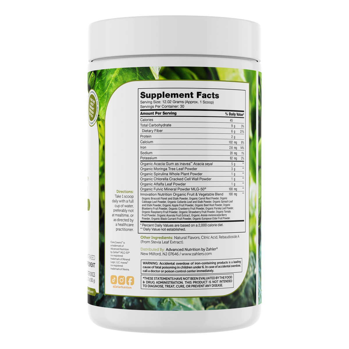 Core Greens Powder