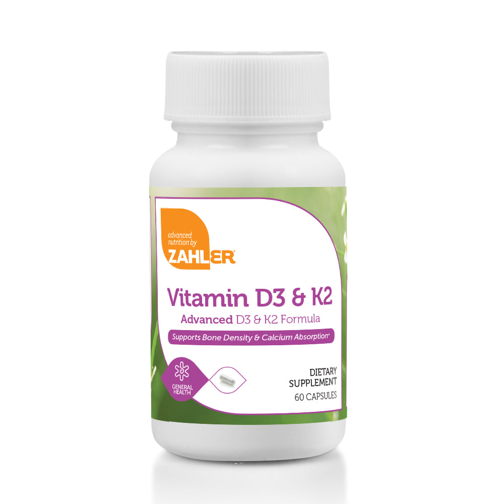 Vitamin D3 and K2 Capsules