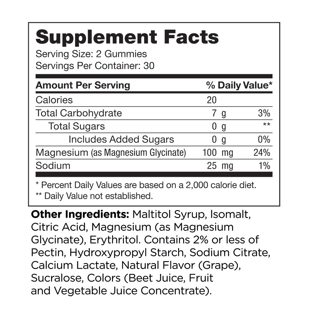 Magnesium Glycinate Gummies