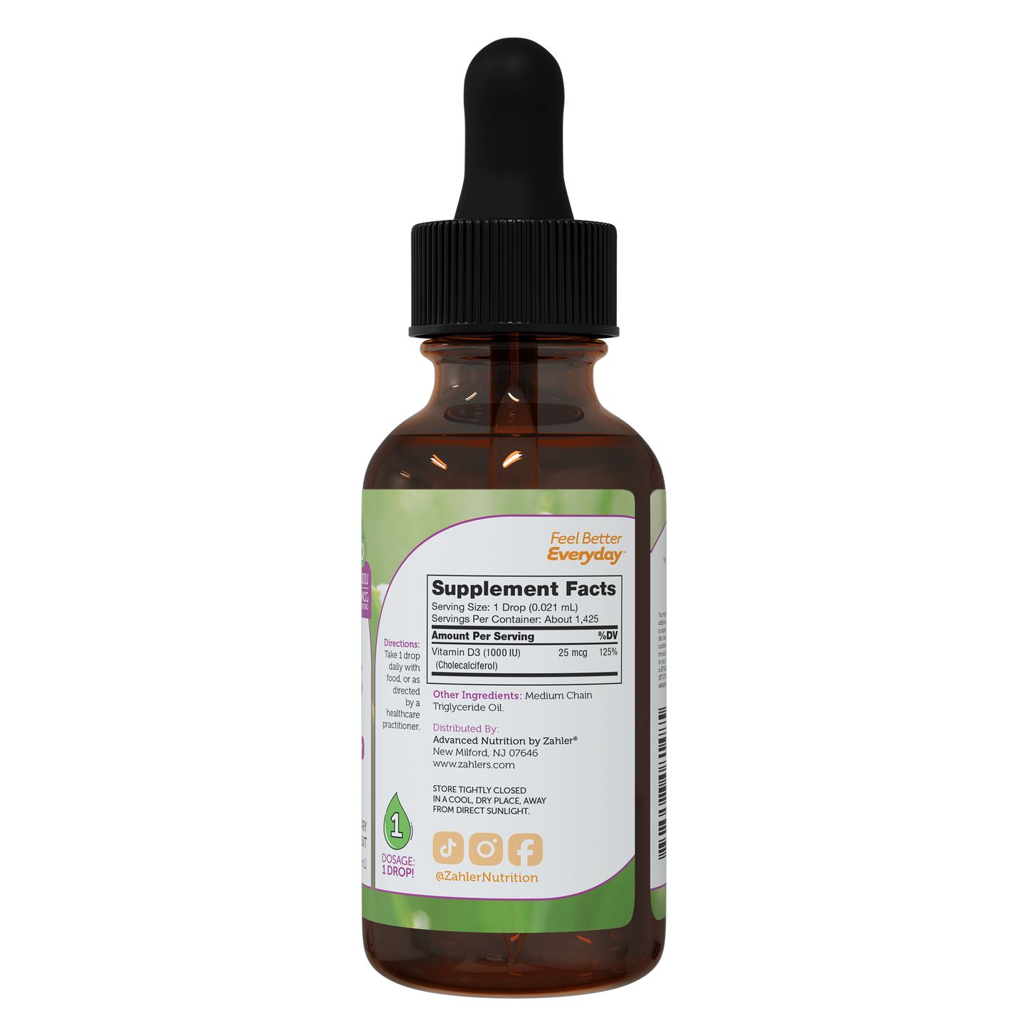 Vitamin D3 Liquid 1000 IU