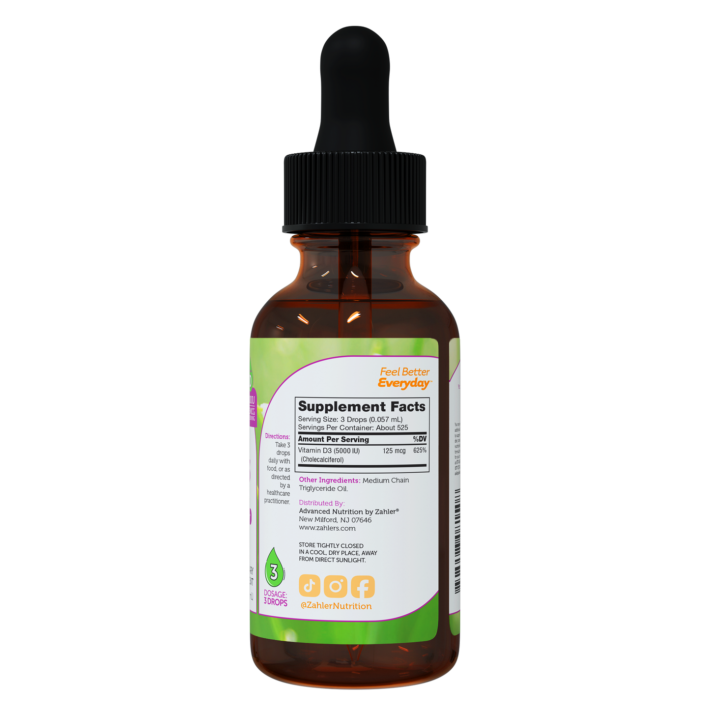 Vitamin D3 Liquid 5000 IU