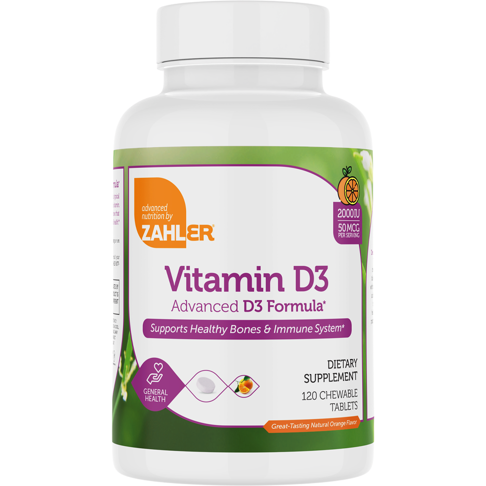 Vitamin D3 Chewable 2000 IU