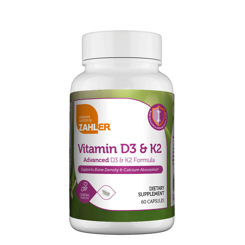 Vitamin D3 and K2 Capsules