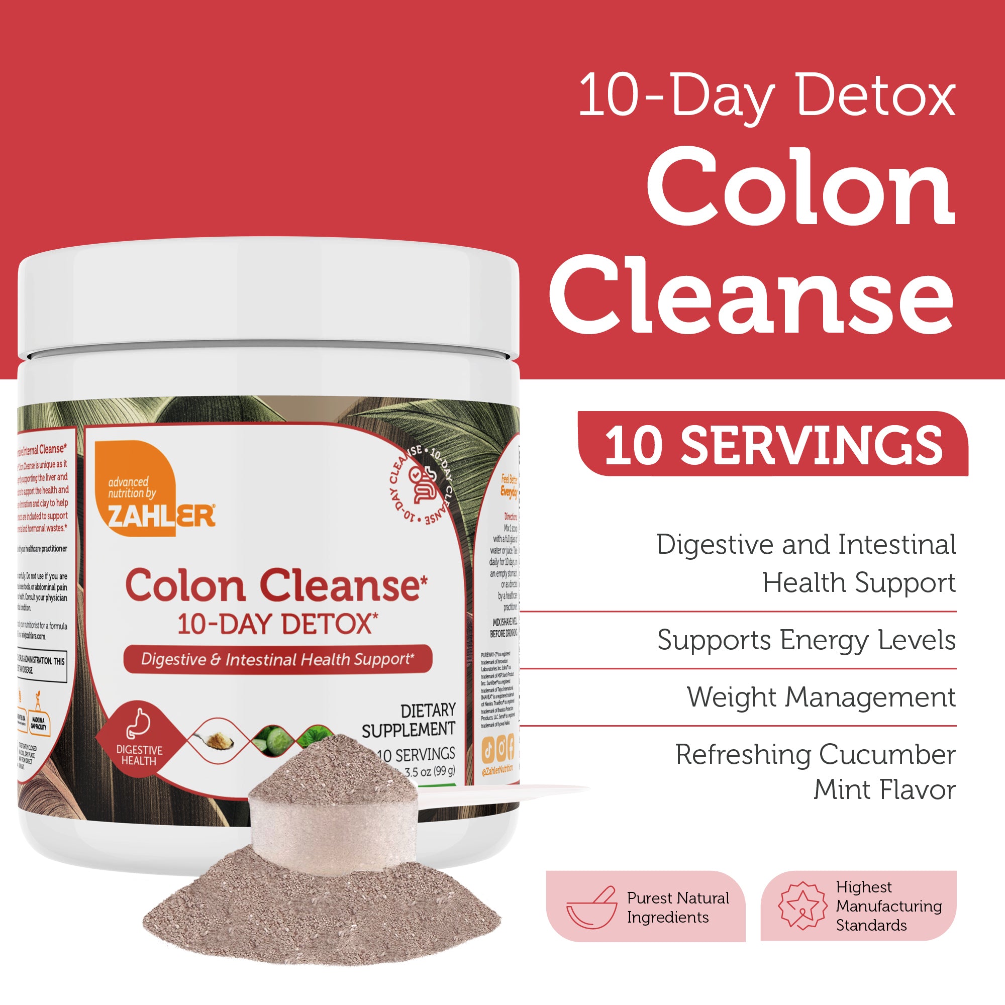 Colon Cleanse – Advanced Nutrition by Zahler's