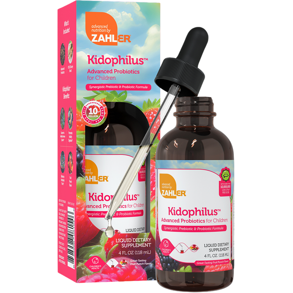Zahler Kidophilus Liquid, Advanced Kids Probiotic, Liquid Drops