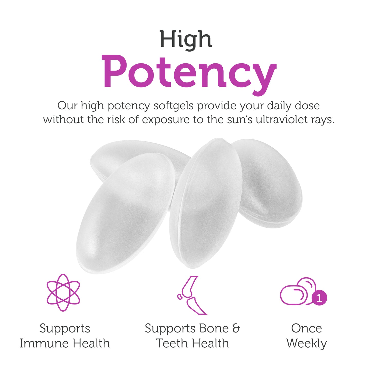 Vitamin D3 Capsules 50,000 IU