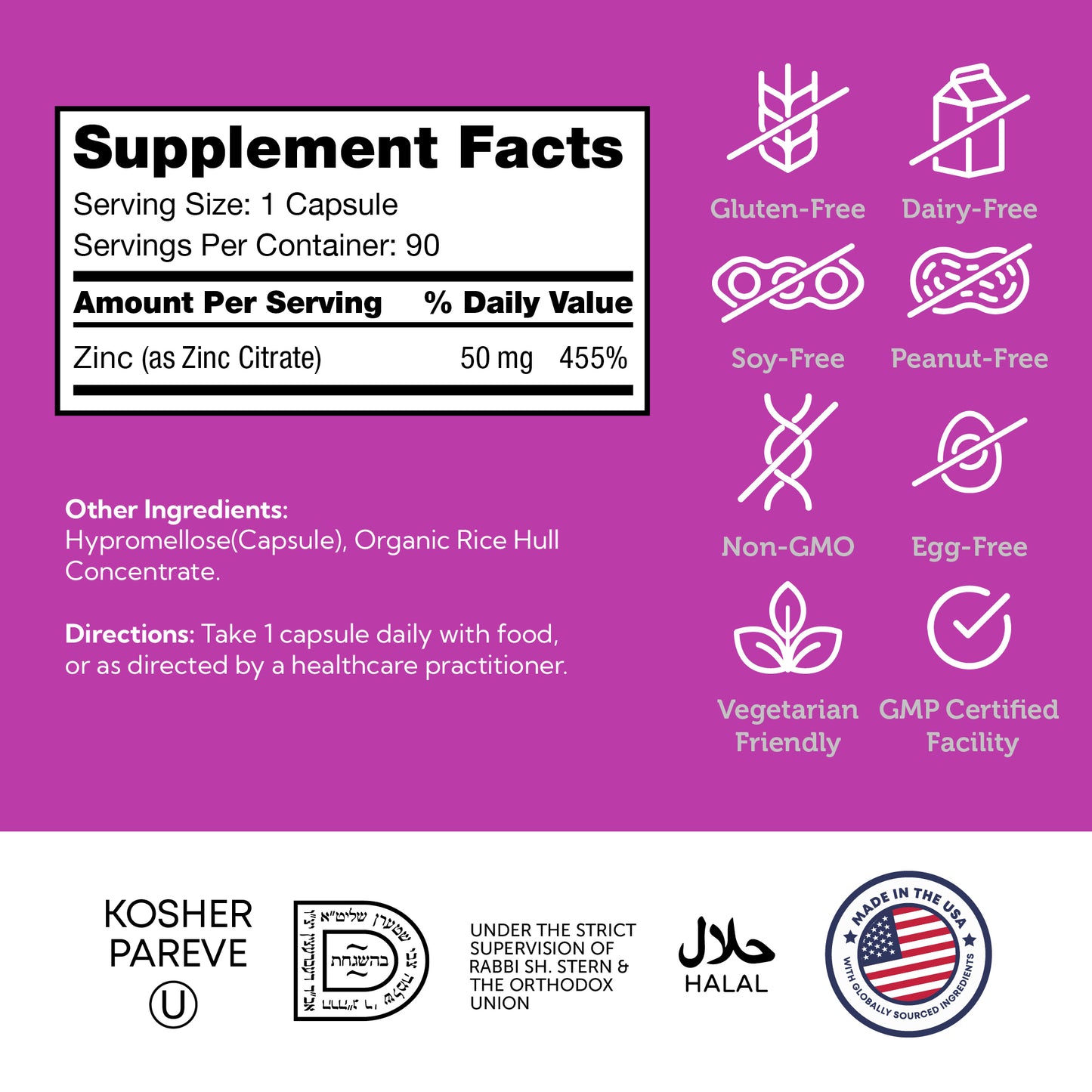 Zinc Capsules