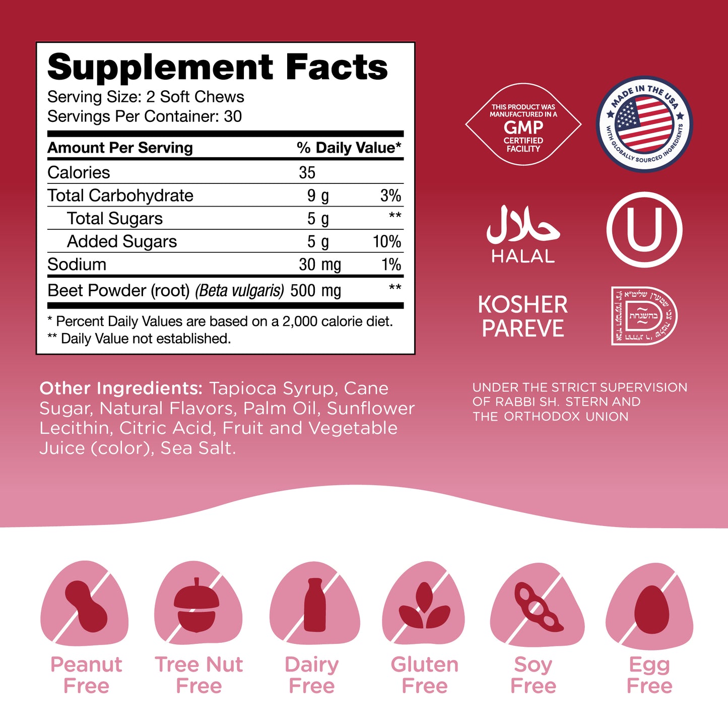 Beet Soft Chews