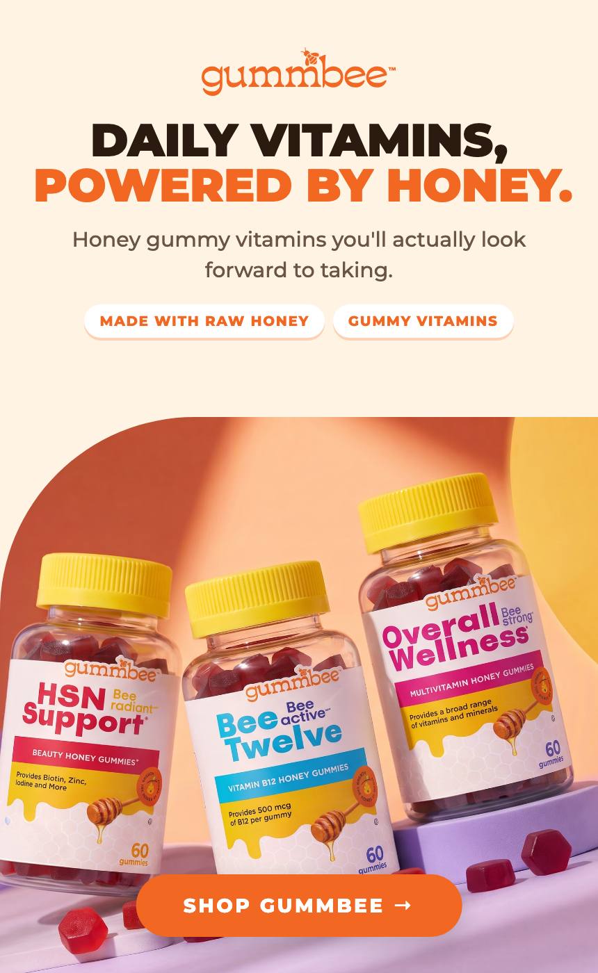 Gummbee honey gummy vitamins - shop Gummbee