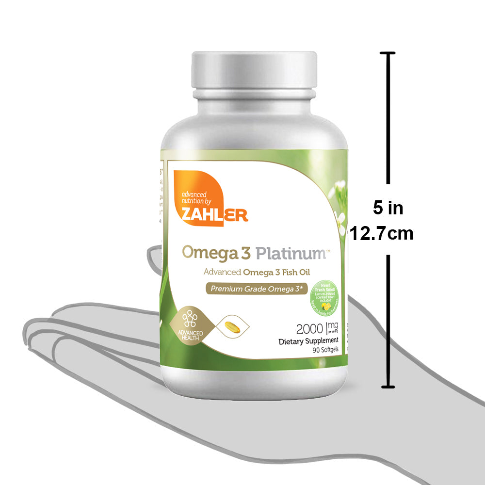 Zahler Omega 3 Advanced Omega 3 Fish Oil Supplement Contains EPA