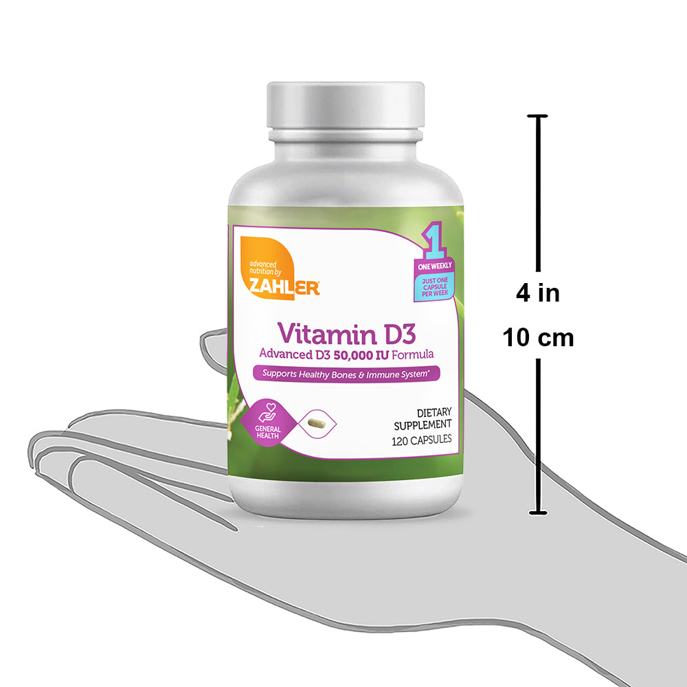 Vitamin D3 Capsules 50,000 IU