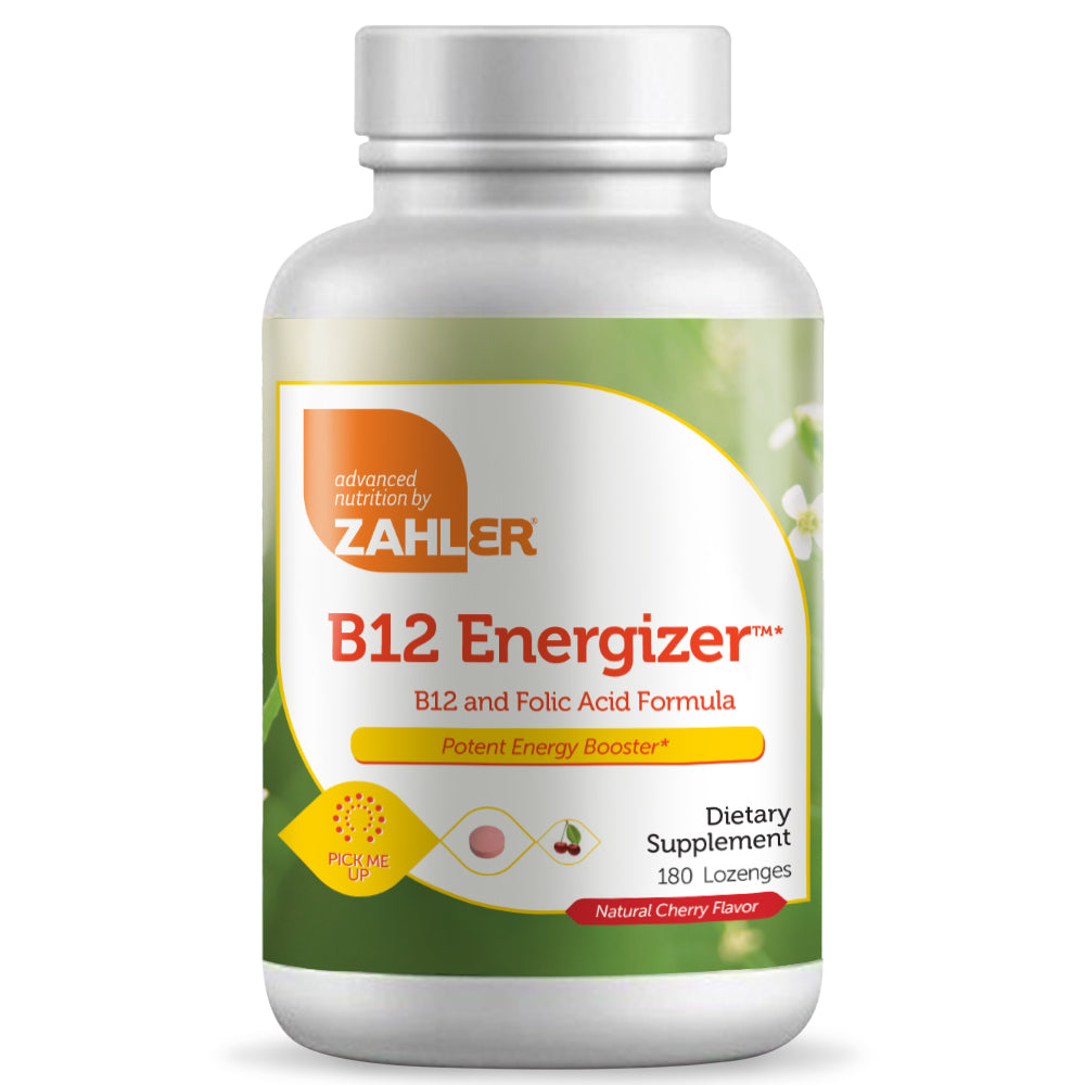 Zahler B12 Energizer Potent Energy Booster Vitamin B12 Methylcobalamin ...