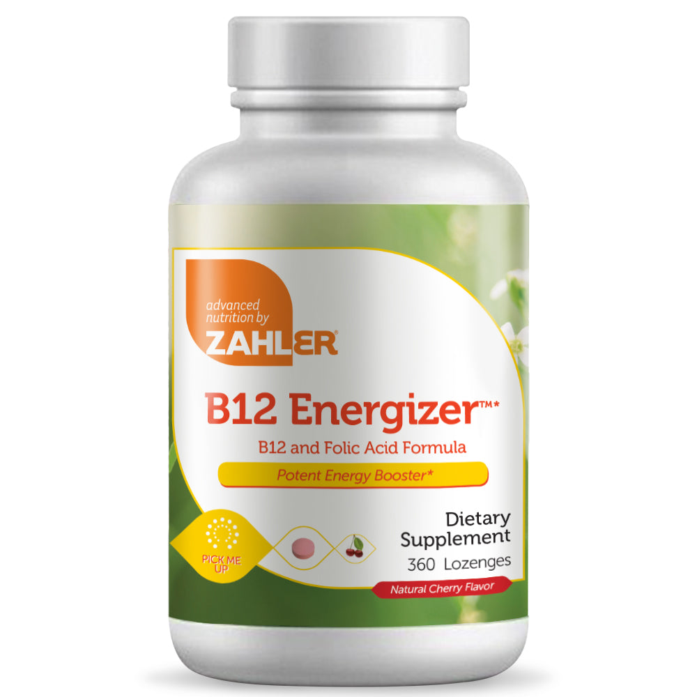 Zahler B12 Energizer Potent Energy Booster Vitamin B12 Methylcobalamin ...