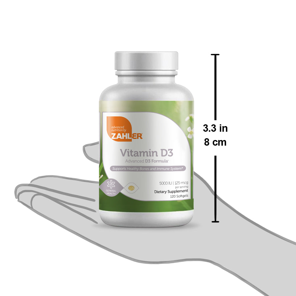 Cápsulas blandas de vitamina D3 5000 UI